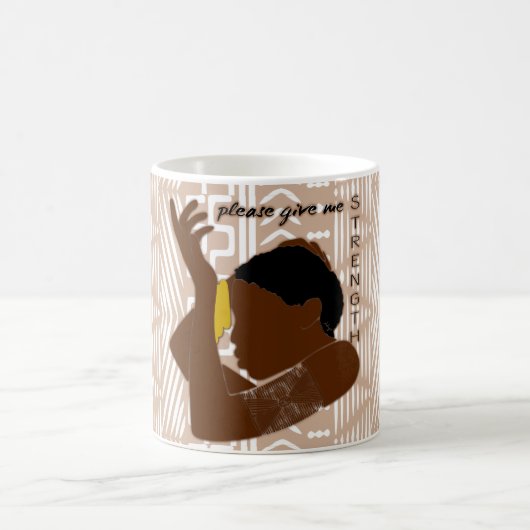 Geef me kracht koffiemok (Center)