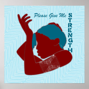 Geef me kracht poster