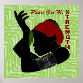 Geef me kracht poster