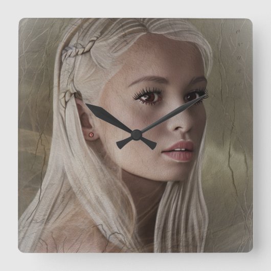 Geef me liefde vierkante klok (Voorkant)