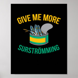 Geef me meer Surstromming Poster