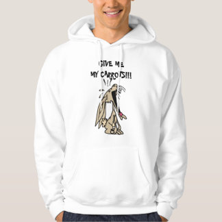 GEEF ME MIJN KARROTS!!! GEKOELDE RABBIT HOODIE