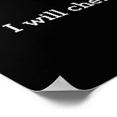 GEEF ME MIJN SON-gedicht. Poster (Hoek)