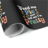 Geef me mijn taart en vertel me dat ik  Thanksgivi Cadeaupapier (Rol Hoek)