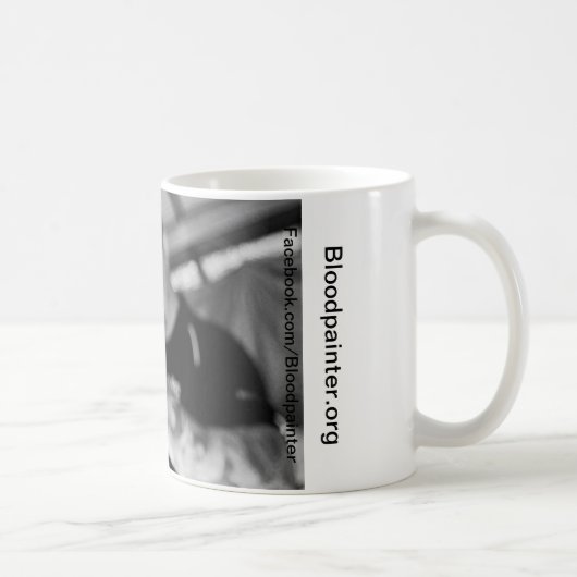 Geef me m'n koffie. koffiemok (Rechts)
