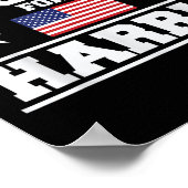 Geef me niet de schuld dat ik op Harris heb gestem Poster (Hoek)