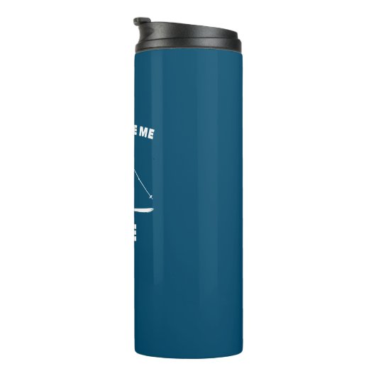 Geef me niet de schuld dat ik Tele Thermosbeker (Geroteerd rechts)