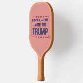 Geef me niet de schuld dat ik voor Trump heb geste Pickleball Paddle (Links)