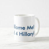 Geef me niet de schuld van mijn Mok! Koffiemok (Voorkant rechts)