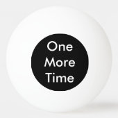 Geef me nog een keer een Baby van een ster pingpon Pingpongbal (Achterkant)