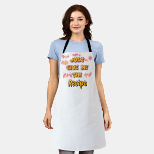Geef Me Nu Maar Het Recept Witte Chef Schort