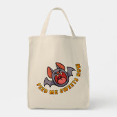 Geef me nu snoepjes tote bag (Achterkant)