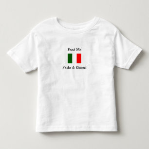 Geef me pasta en Kisses. Kinder Shirts