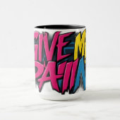 Geef me pijn mok (Midden)