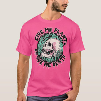 Geef me Planten of geef me Plant Lovers Skele T-shirt