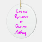 Geef me Romance ornament (Links)