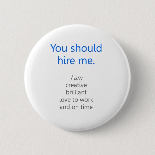 Geef me ronde button 5,7 cm (Voorkant)