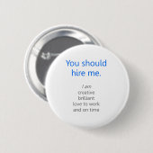 Geef me ronde button 5,7 cm (Voorkant /achterkant)
