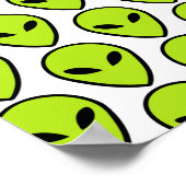 Geef me ruimte, buitenaardse Alien Poster (Hoek)