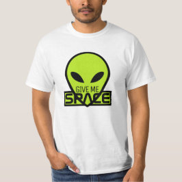 Geef me ruimte, buitenaardse Alien T-shirt