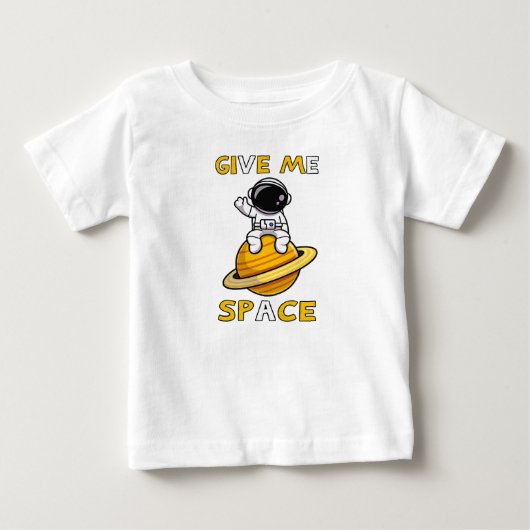 GEEF ME RUIMTE Cute Astronaut Space Lover T-shirt (Voorkant)