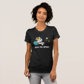 Geef me ruimte kawaii kat-visplaneet aarde t-shirt (Voorkant volledig)