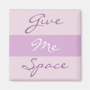 Geef me ruimte woorden magneet