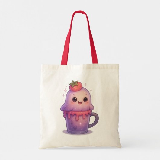 Geef me Snoep Canvas tas (Achterkant)