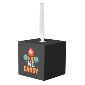 Geef Me Snoep Halloween Geest_1 Decoratie (Achter hoekig)