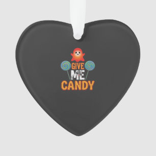 Geef Me Snoep Halloween Geest_1 Ornament