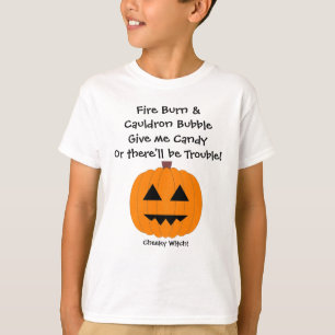 Geef me Snoep - Kinder Halloween T Shirt