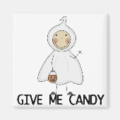 Geef me Snoep Tshirts en cadeaus Magneet (Voorkant)