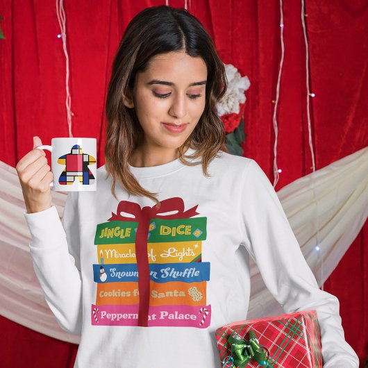 Geef me spelletjes voor de Feestdagen Vrouwen Shir Trui