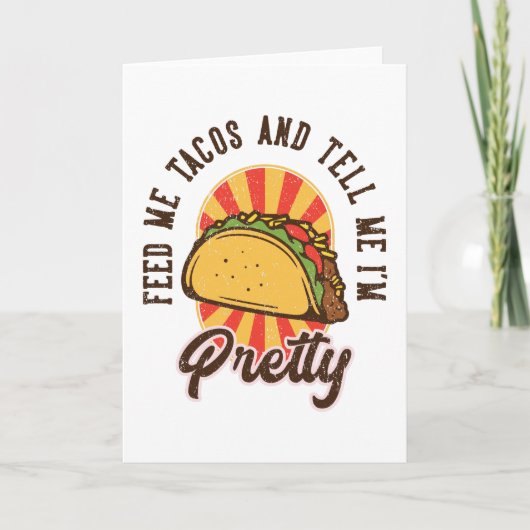 Geef me taco's en vertel me kaart (Voorkant)