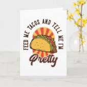 Geef me taco's en vertel me kaart (Gele Bloem)