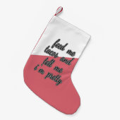 Geef me Tacos en zeg me dat ik  ben Kleine Kerstsok (Voorkant (Hangend))