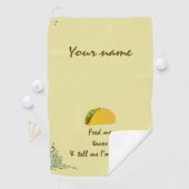 Geef me Tacos Golfhanddoek (Insitu)