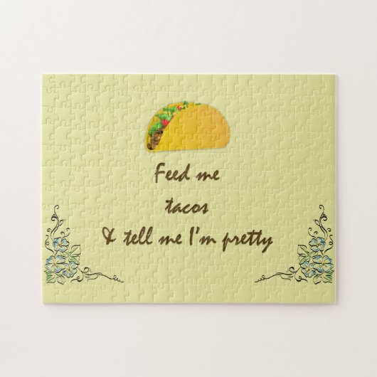 Geef me Tacos Legpuzzel (Horizontaal)