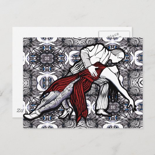 Geef me Tango Briefkaart (Voorkant / Achterkant)