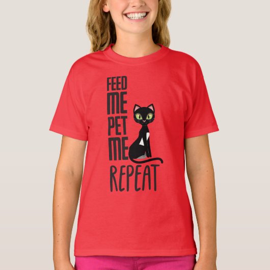 Geef me te eten, laat me t-shirt (Voorkant)