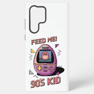 Geef me te eten! Retro Virtual Pet 90s Kind Pixel  Samsung Galaxy Hoesje