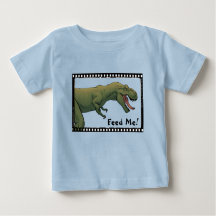Geef me te eten! T-Rex Baby-dinosaurus