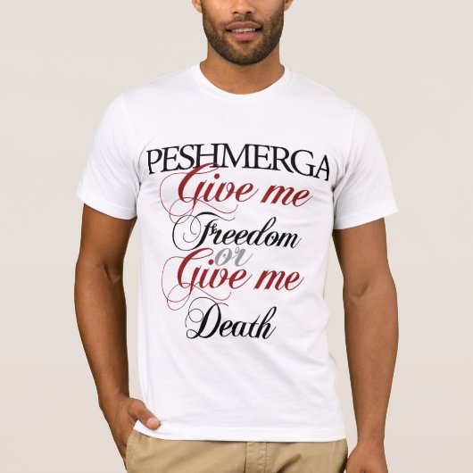 Geef me terug t-shirt (Voorkant)