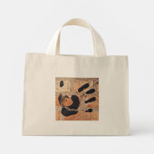 Geef me vijf mini tote bag (Achterkant)