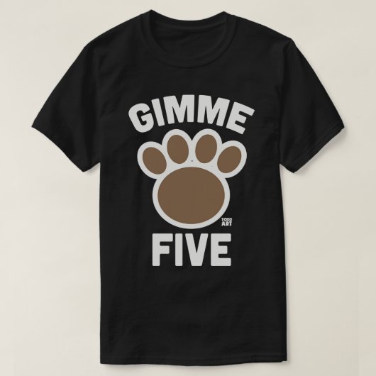 GEEF ME VIJF T-SHIRT (Design voorkant)