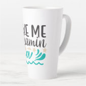 Geef Me Vitamine Zee Latte Mok (Rechterhoek)