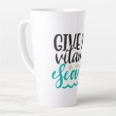 Geef Me Vitamine Zee Latte Mok (Linkerhoek)