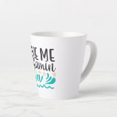 Geef Me Vitamine Zee Latte Mok (Rechterhoek)
