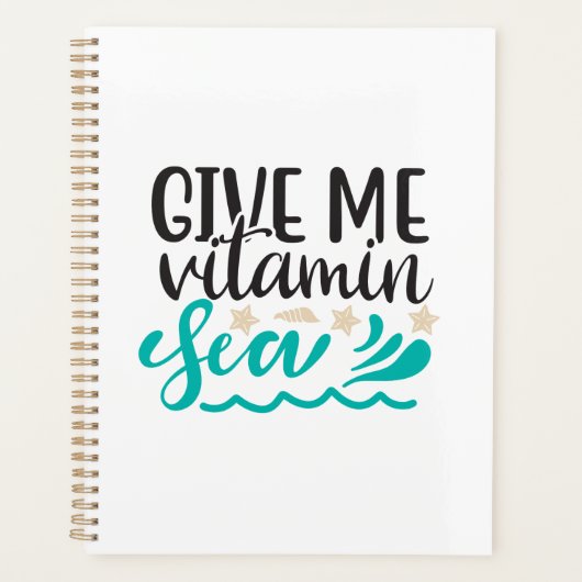 Geef Me Vitamine Zee Planner (Voorkant)
