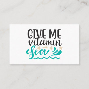 Geef Me Vitamine Zee Visitekaartje